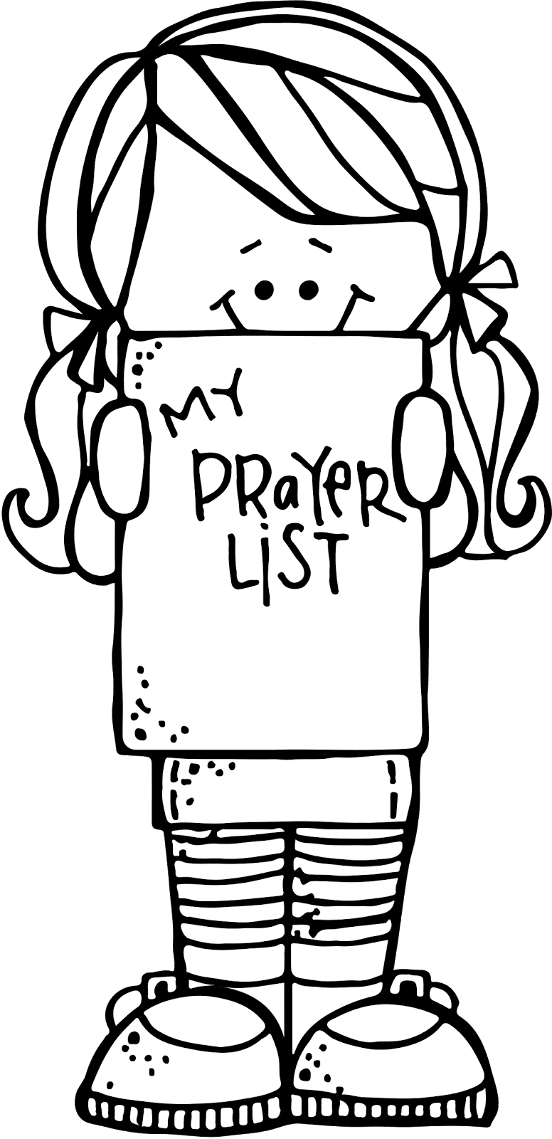 Prayer pin page clipart photo