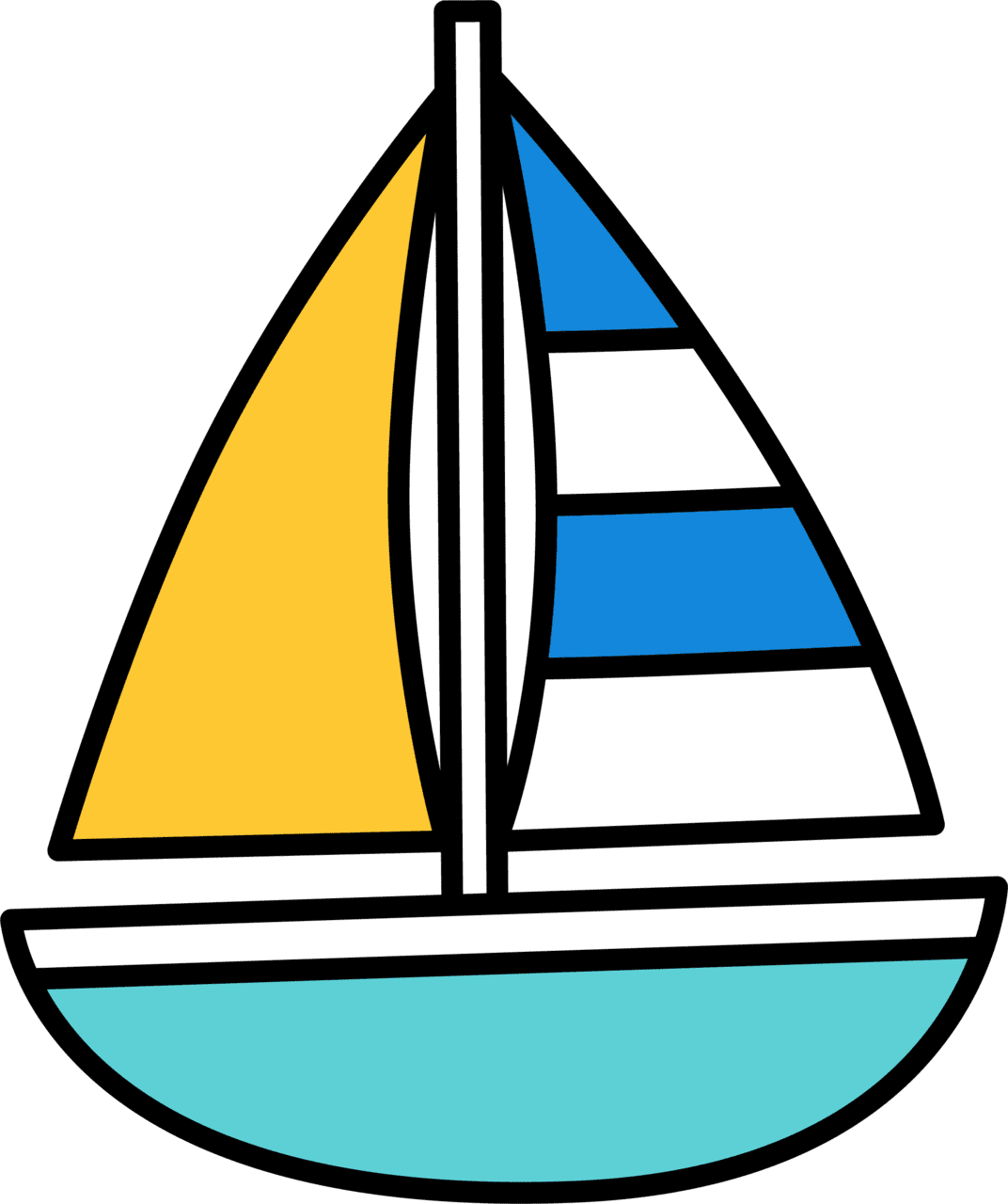 Sailboat pin page clipart photo 2