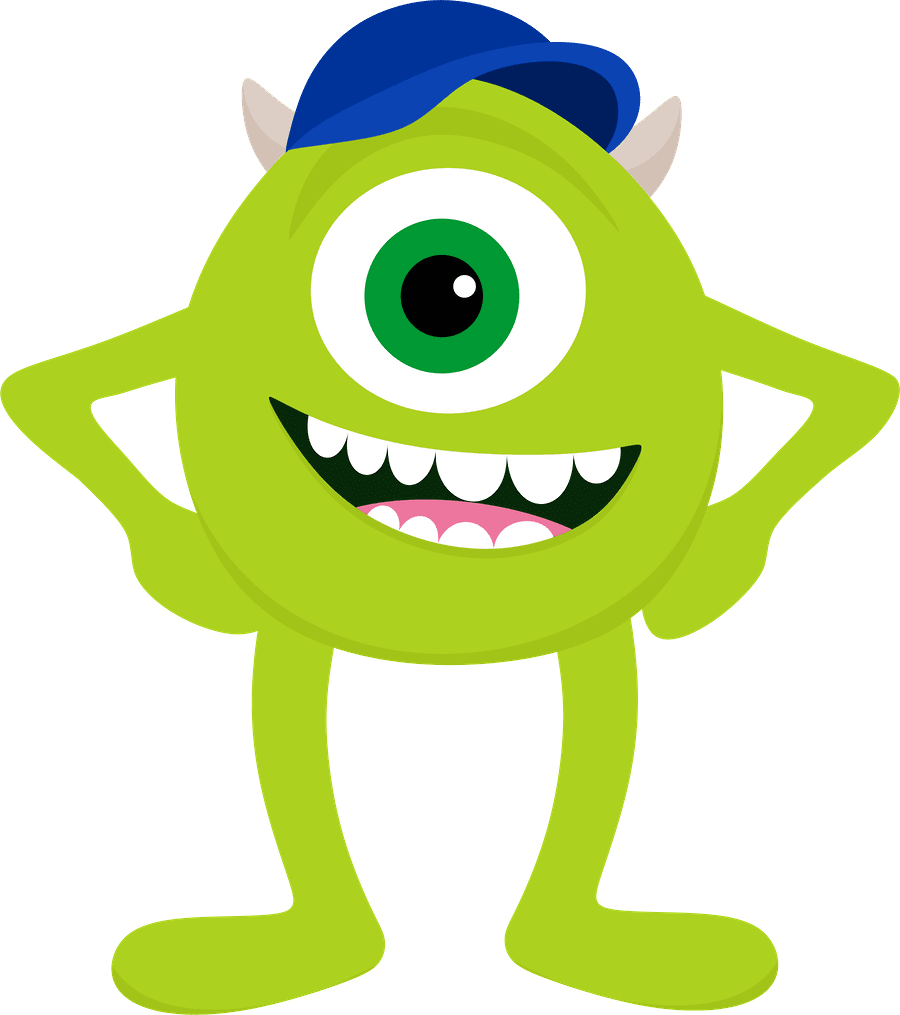 Hd sulley mike wazowski monster inc university clipart image nic