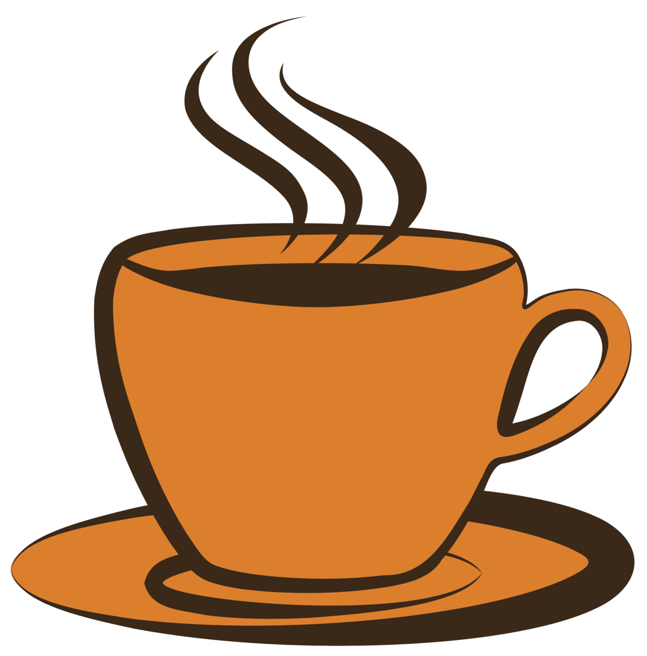 Drink coffee mugs clipart logo