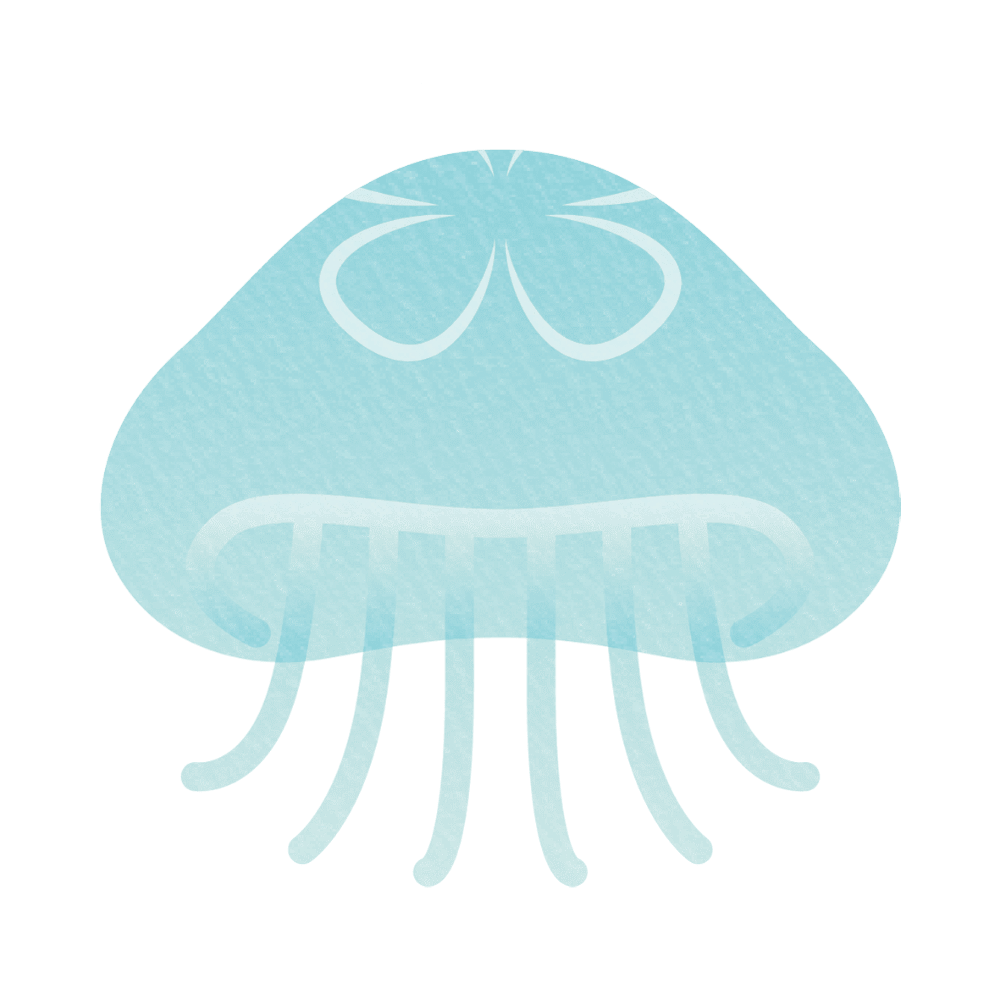 Jellyfish clipart transparent 2