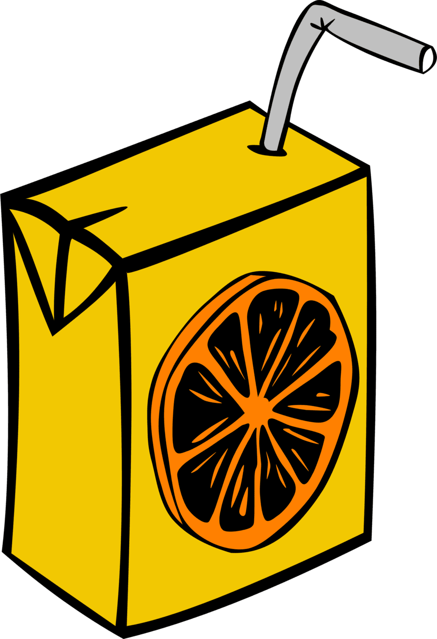 Fast food drink juice orange clipart background