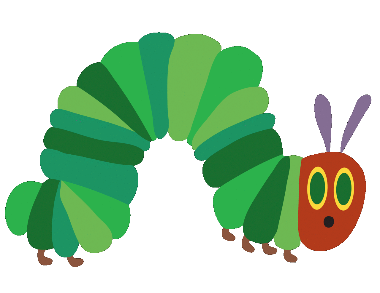 Busy bees the very hungry caterpillar bag and art project ihb clipart suggest photo