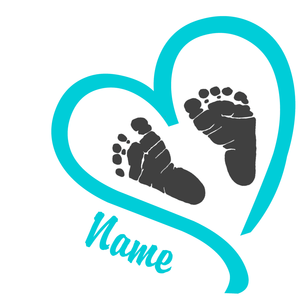 Foot pin page clipart image