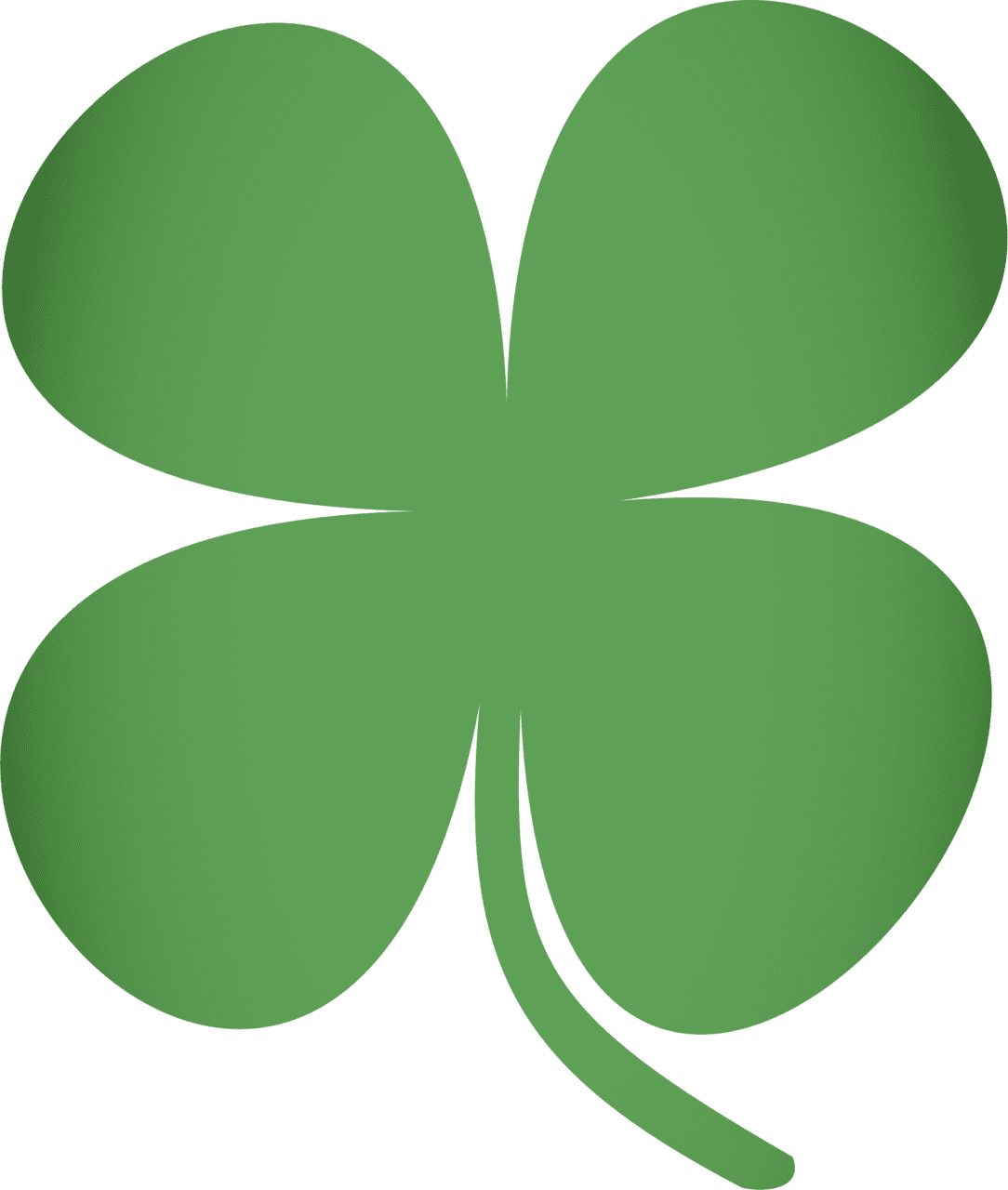 Clover shamrock clipart transparent