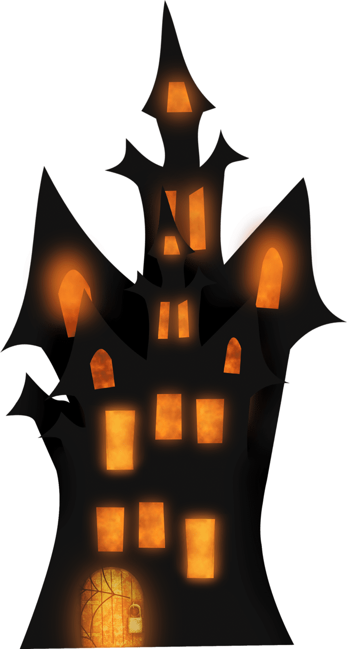 Haunted house clipart picture 2