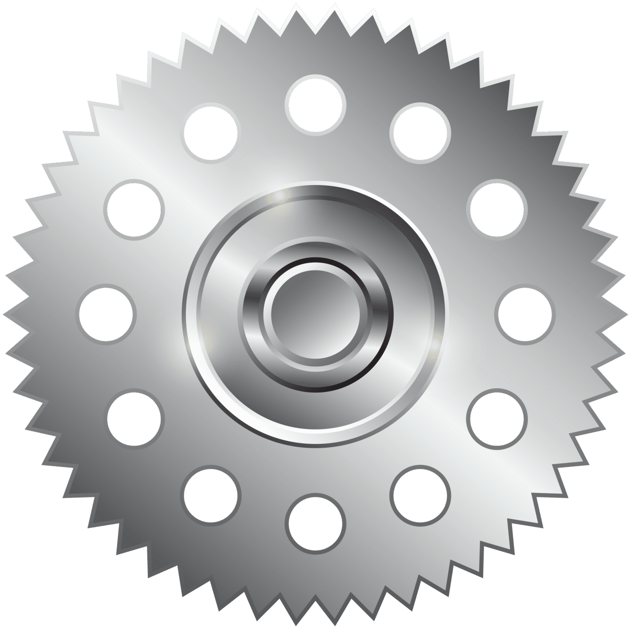 Gear silver clipart image high quality images and