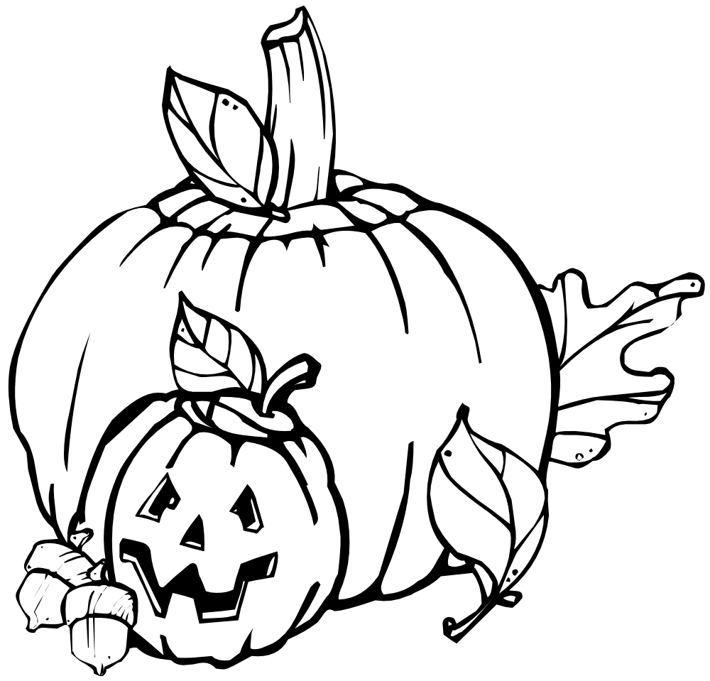 Pumpkin black and white clipart panda images