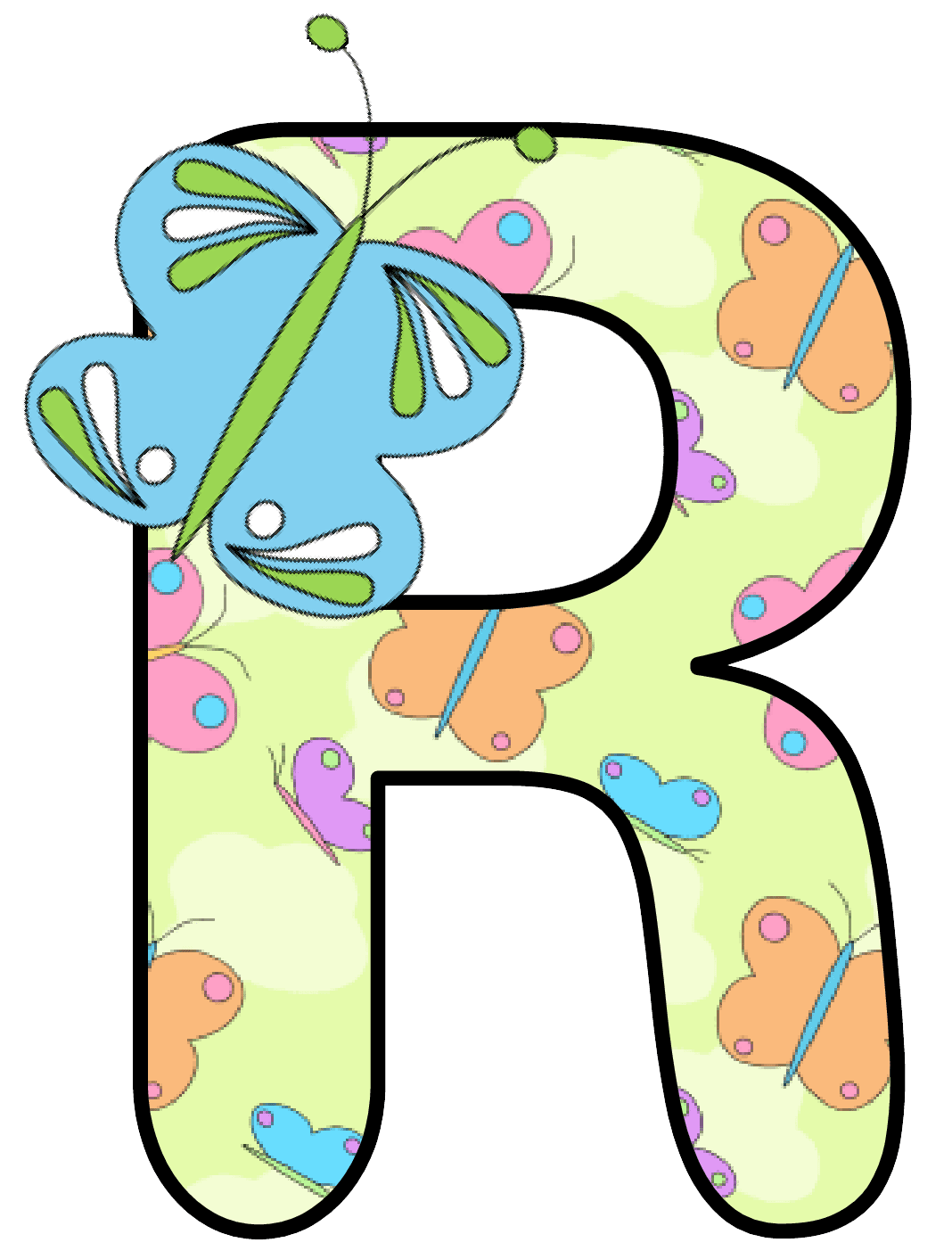 Letters pin page clipart photo