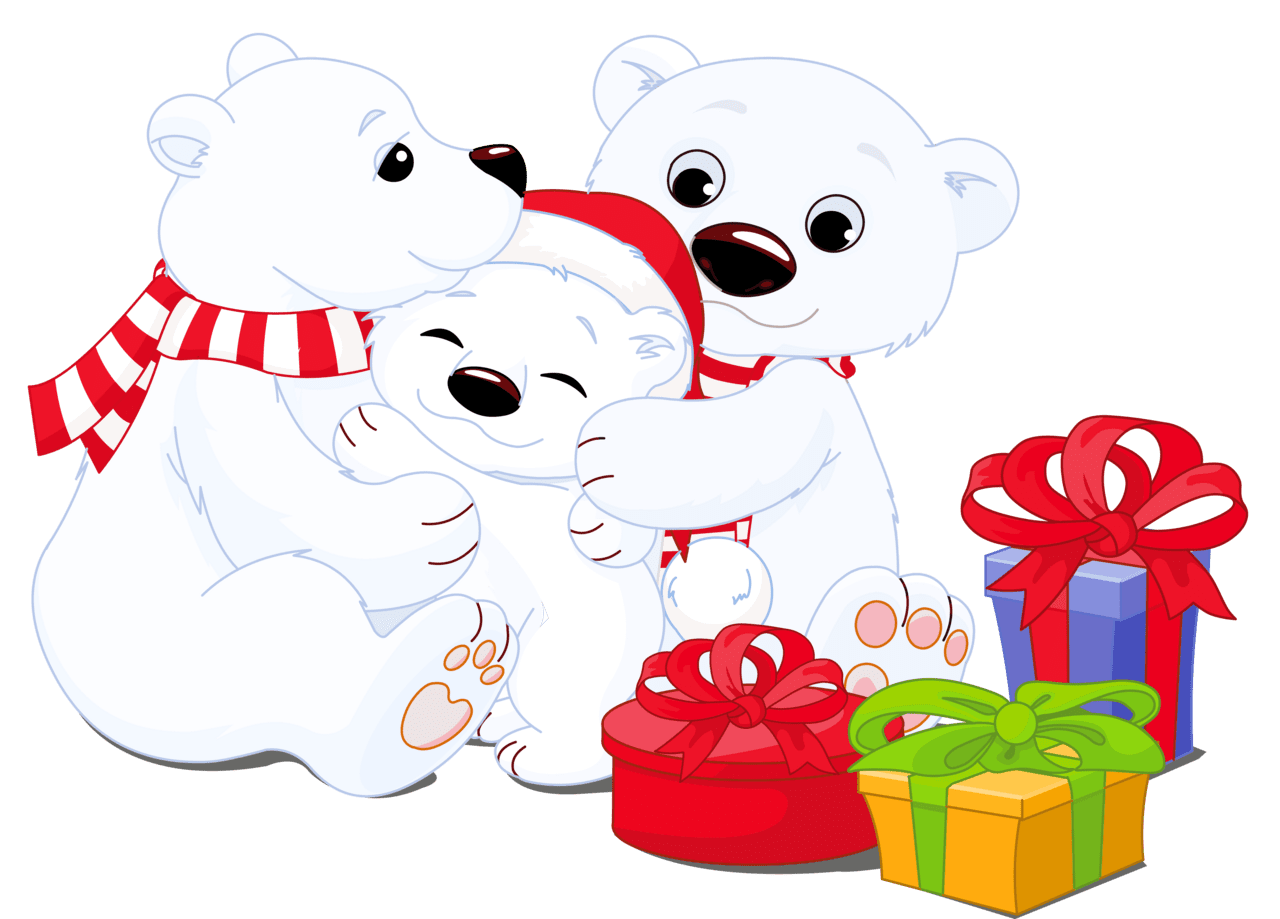 Polar bear with ts clipart high quality images and