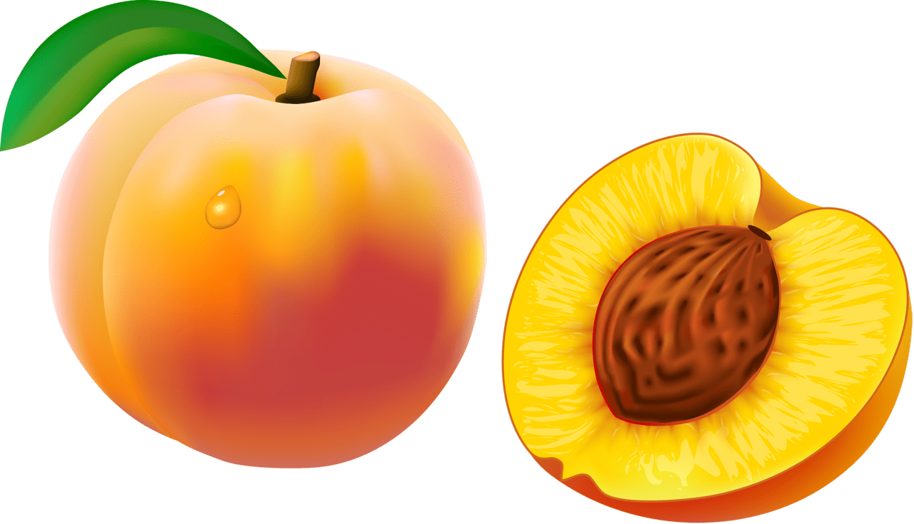 Cartoon picturefruit legumeclipartalbumvegetables peach clipart