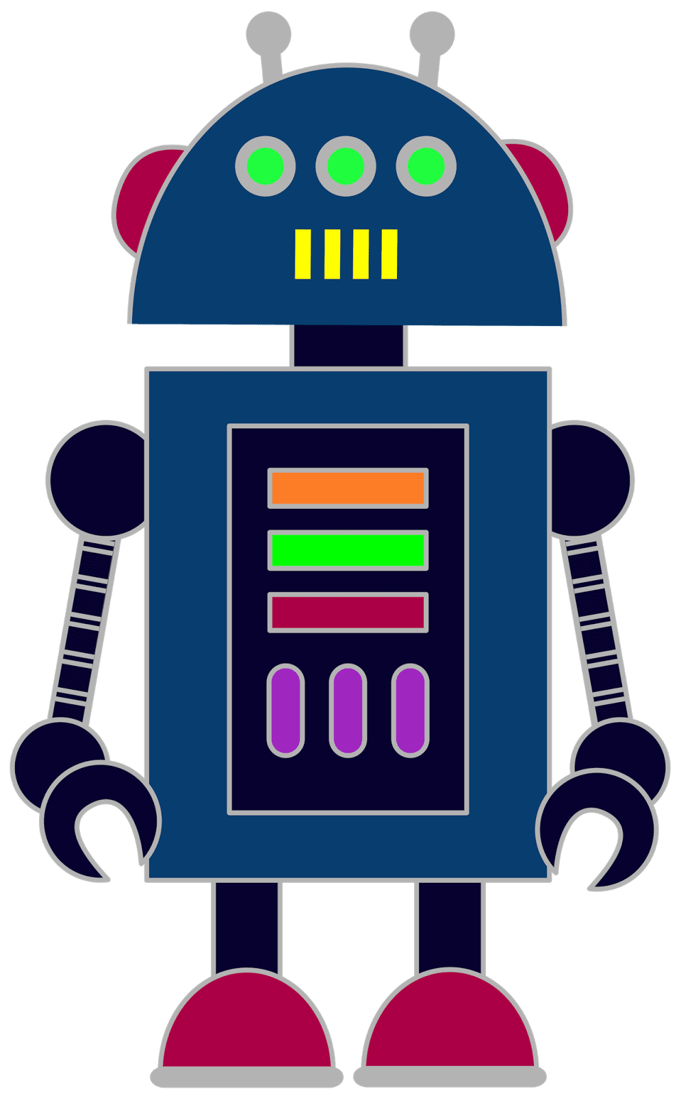 Robot clipart image