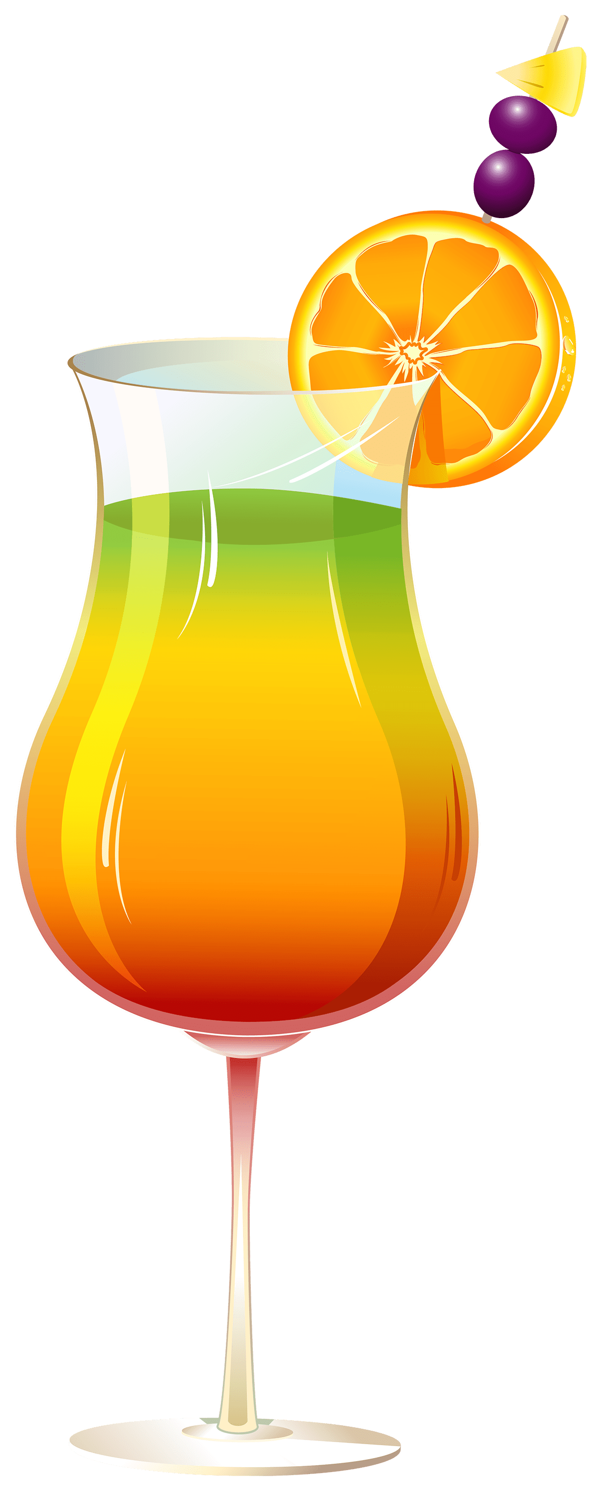 Drink cocktail clipart vector 2