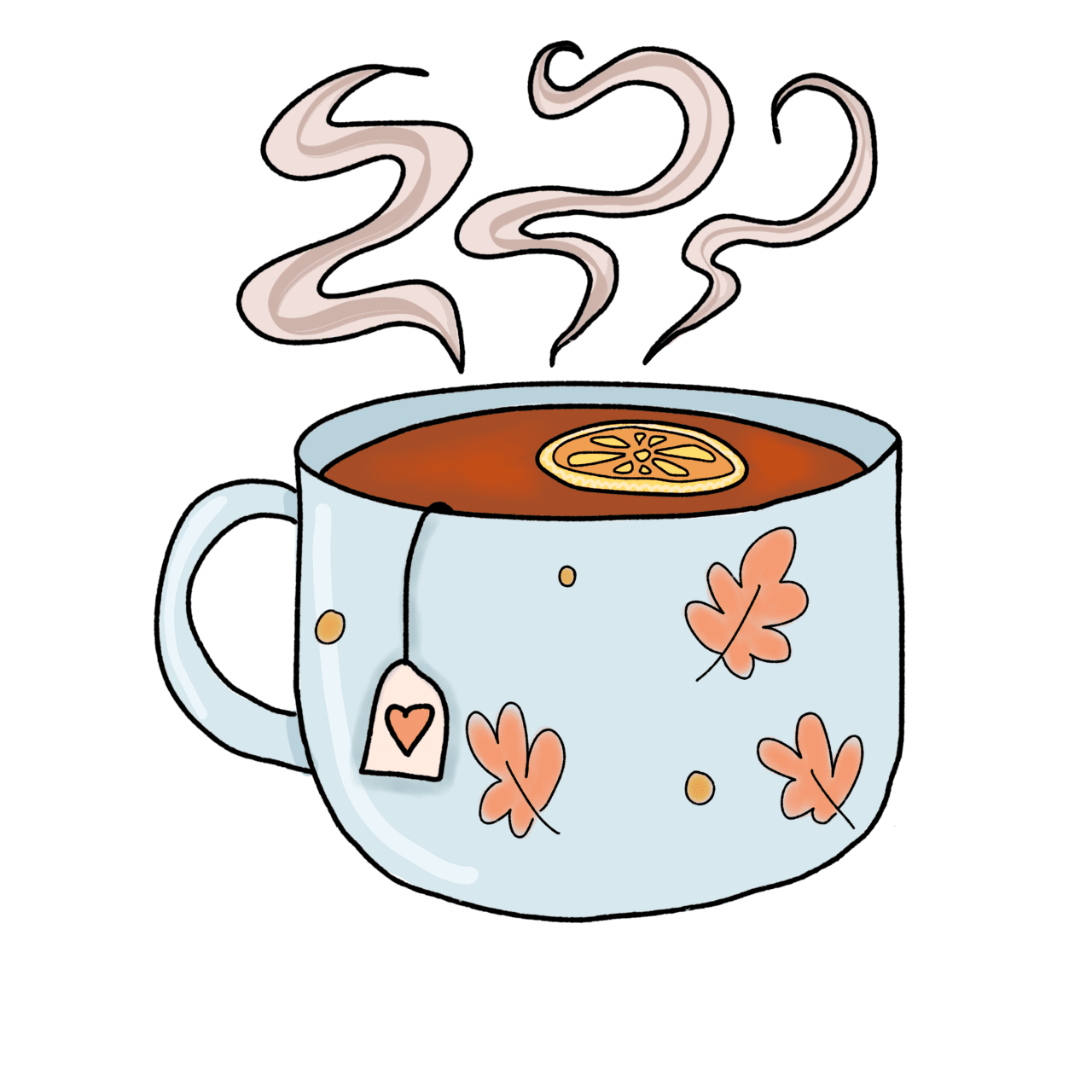 Hot chocolate pin page clipart clip art 2