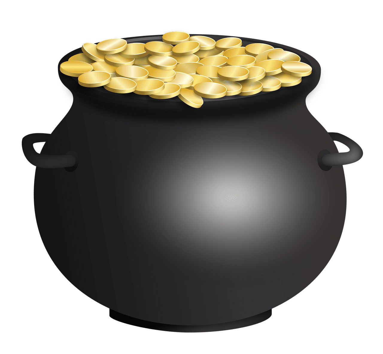 Pot of gold ich vermute ein topf voller wartet auf mich clipart background