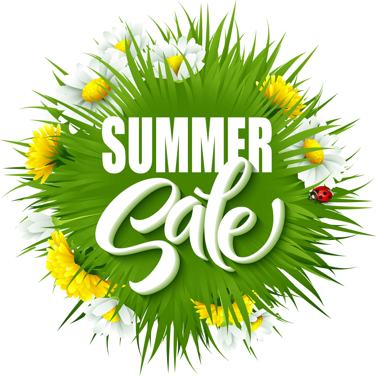 Garage sale summer clipart vector