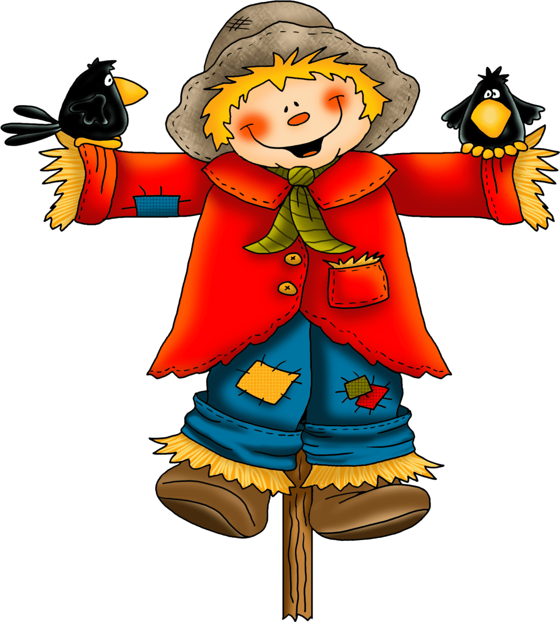 Mart scarecrow clipart image with no background