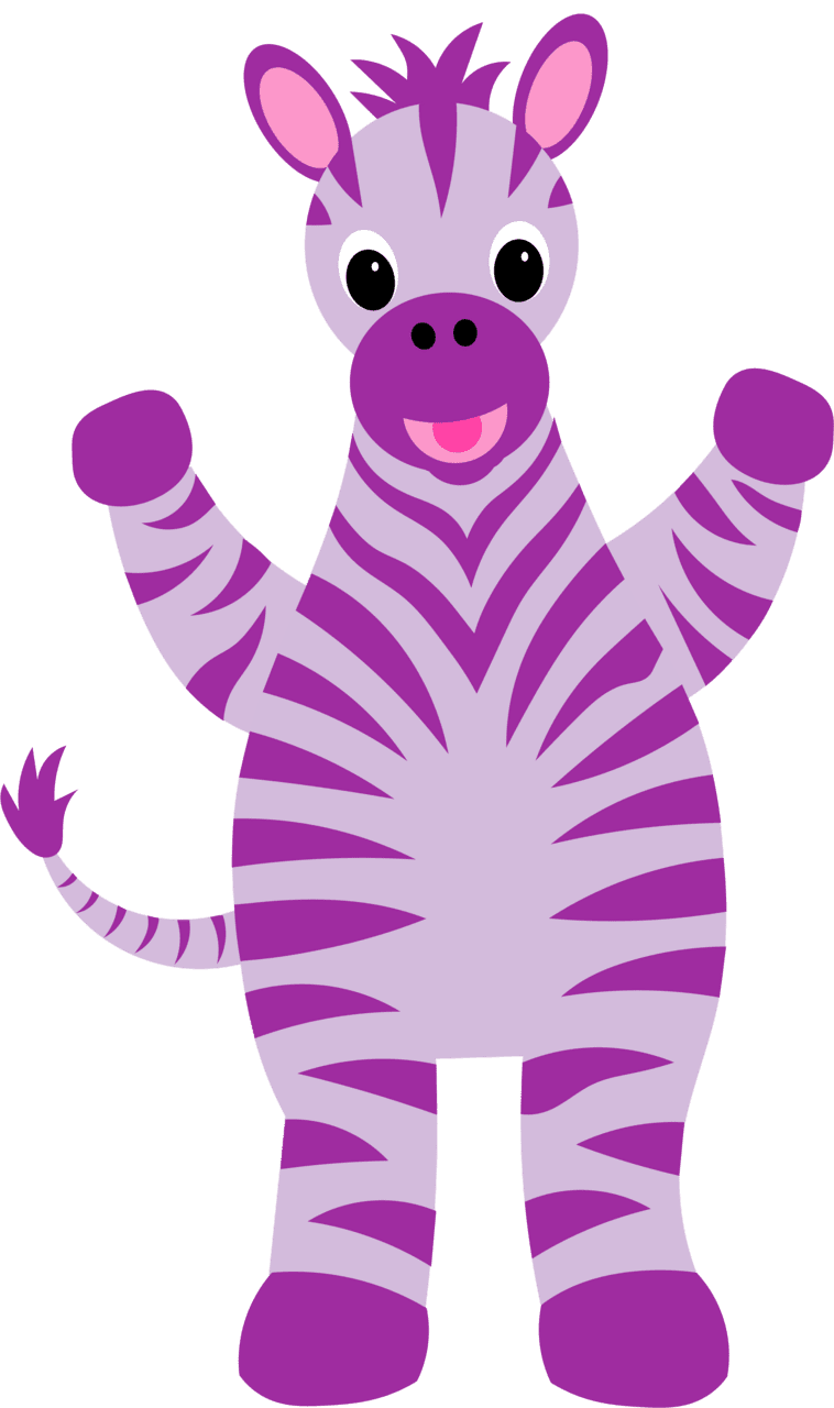 Zebra pin page clipart logo 2