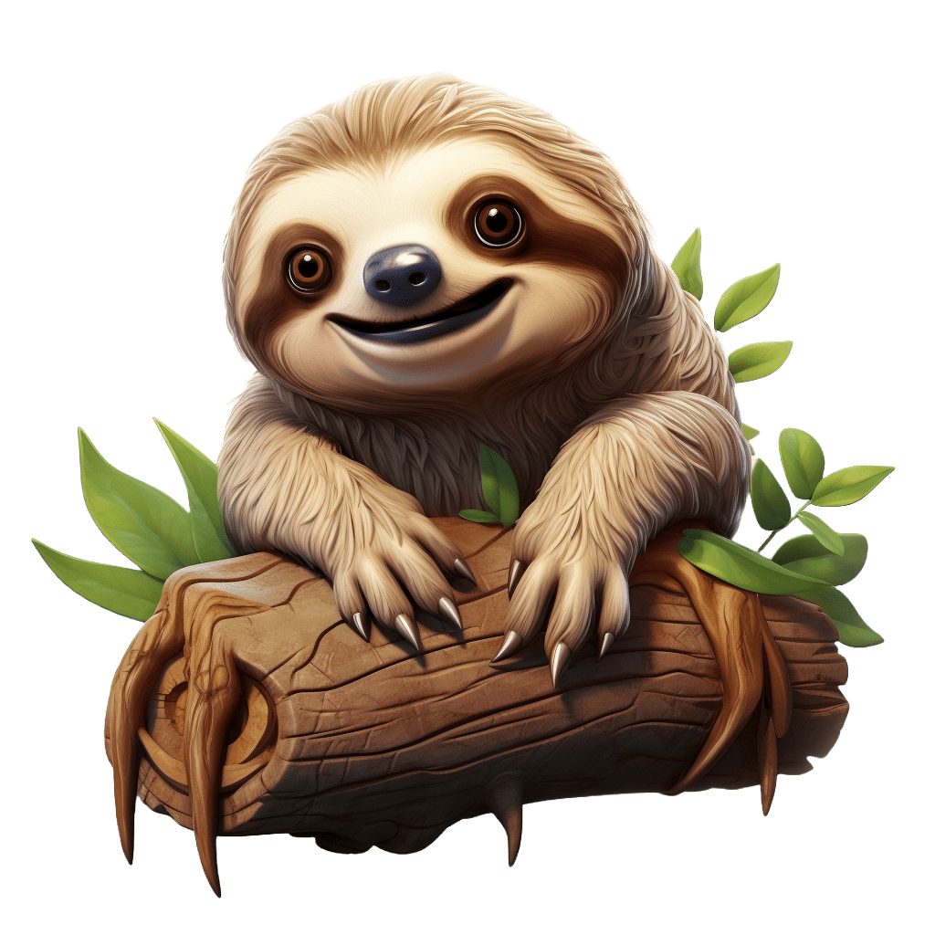 Sloth clipart free