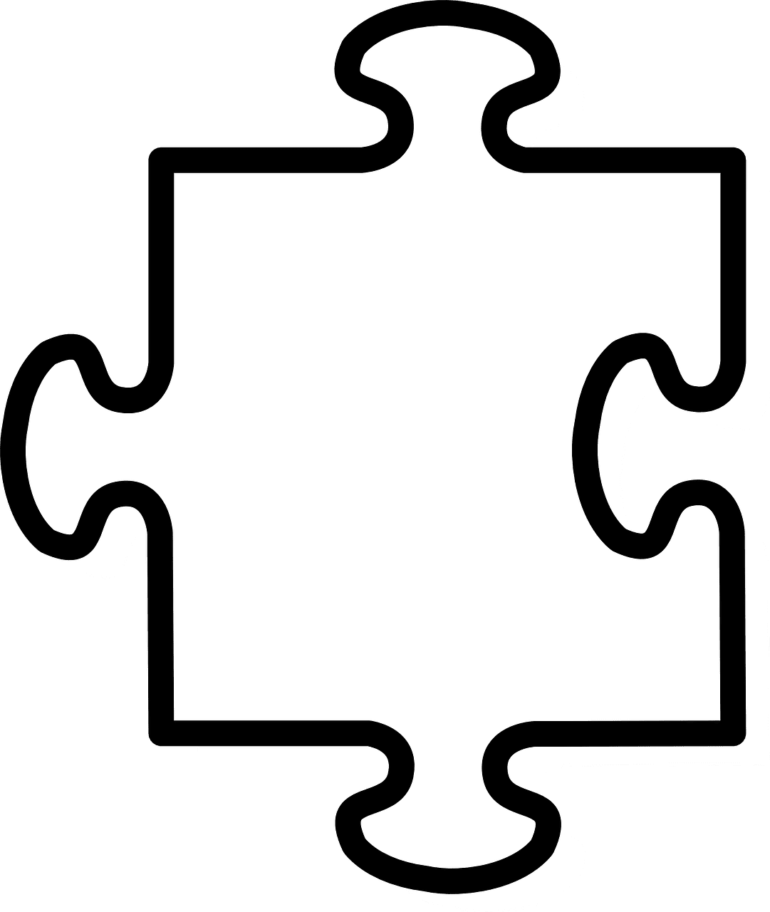 Puzzle piece images clipart 2