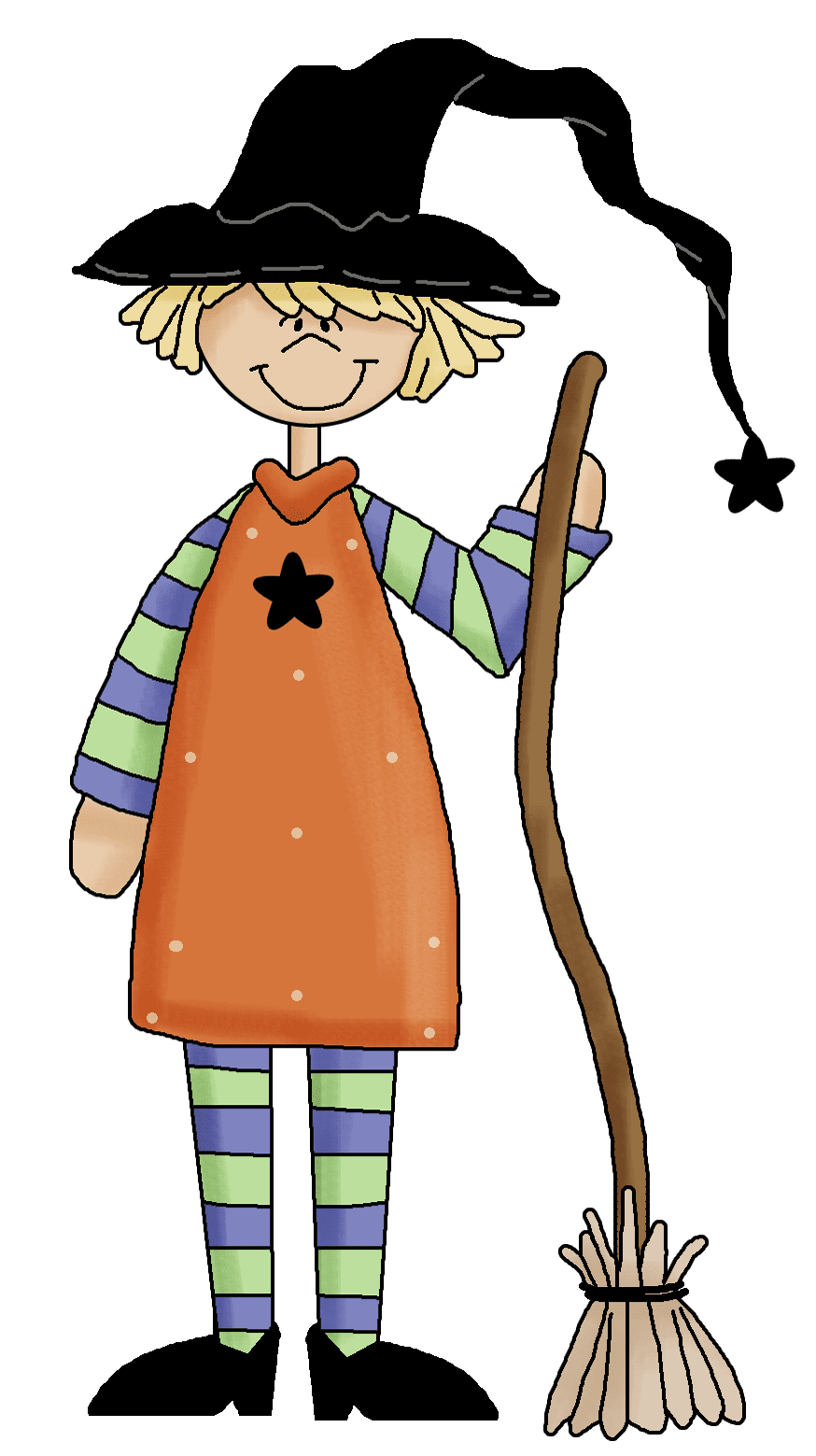 Scarecrow pin page clipart clip art 2