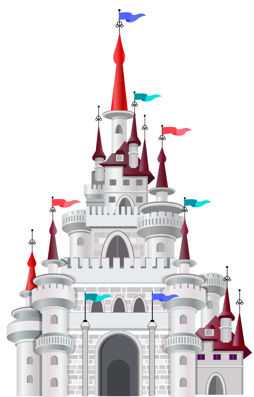 Building castle clipart picture