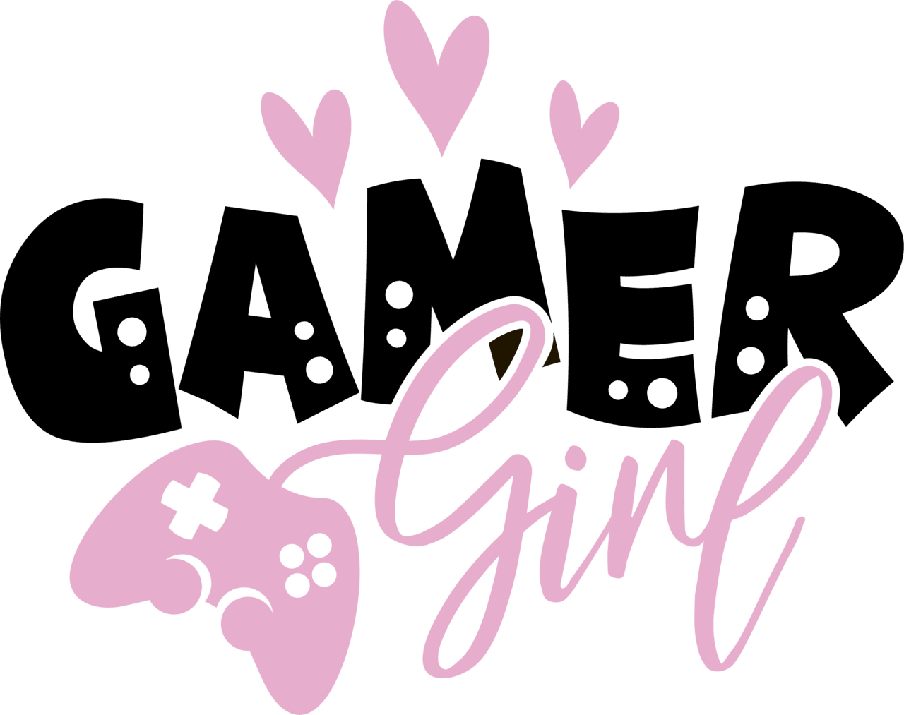 Game girl clipart background