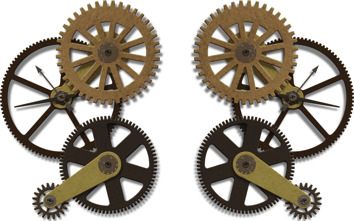 Gear pin page clipart free