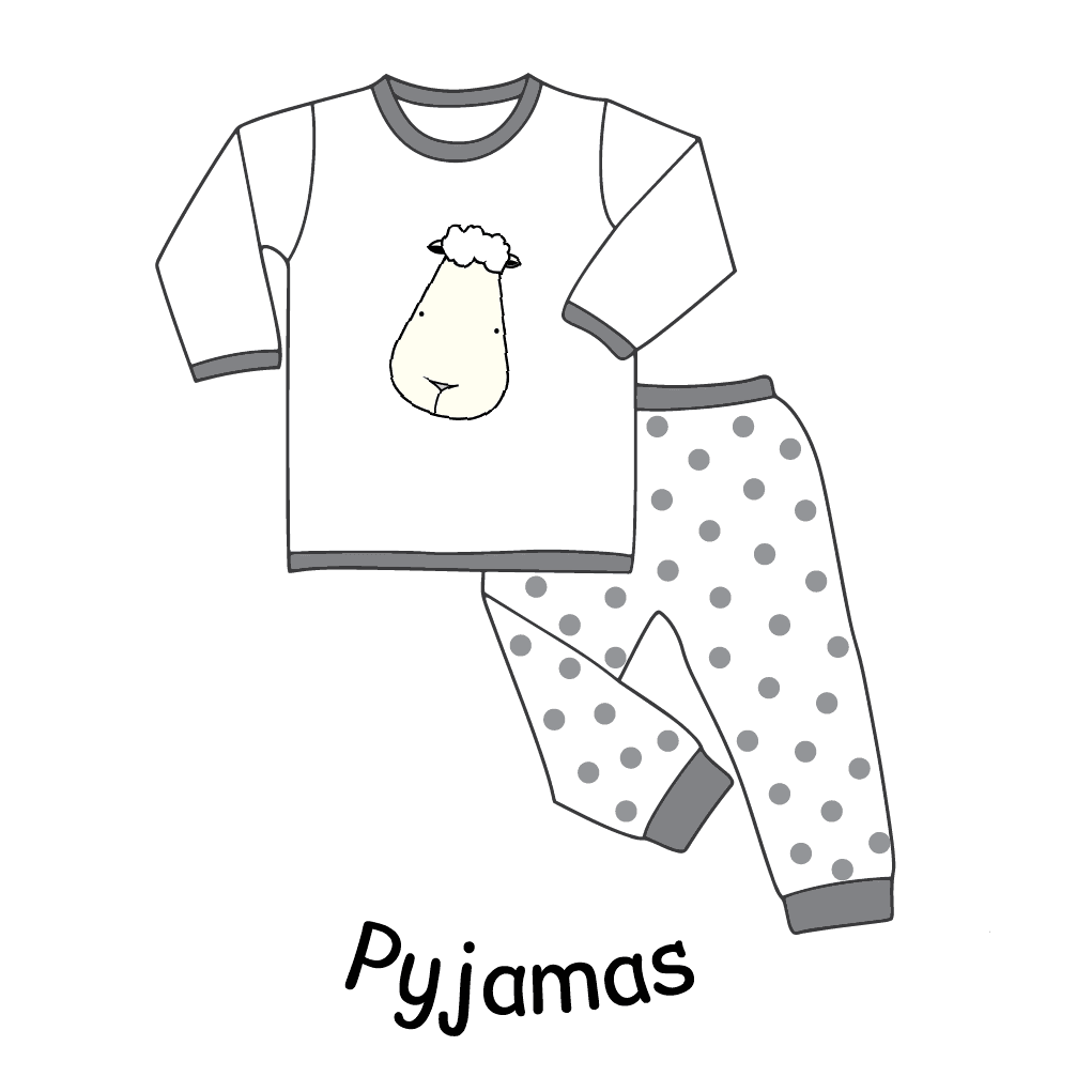 Pajama pyjamas clipart image