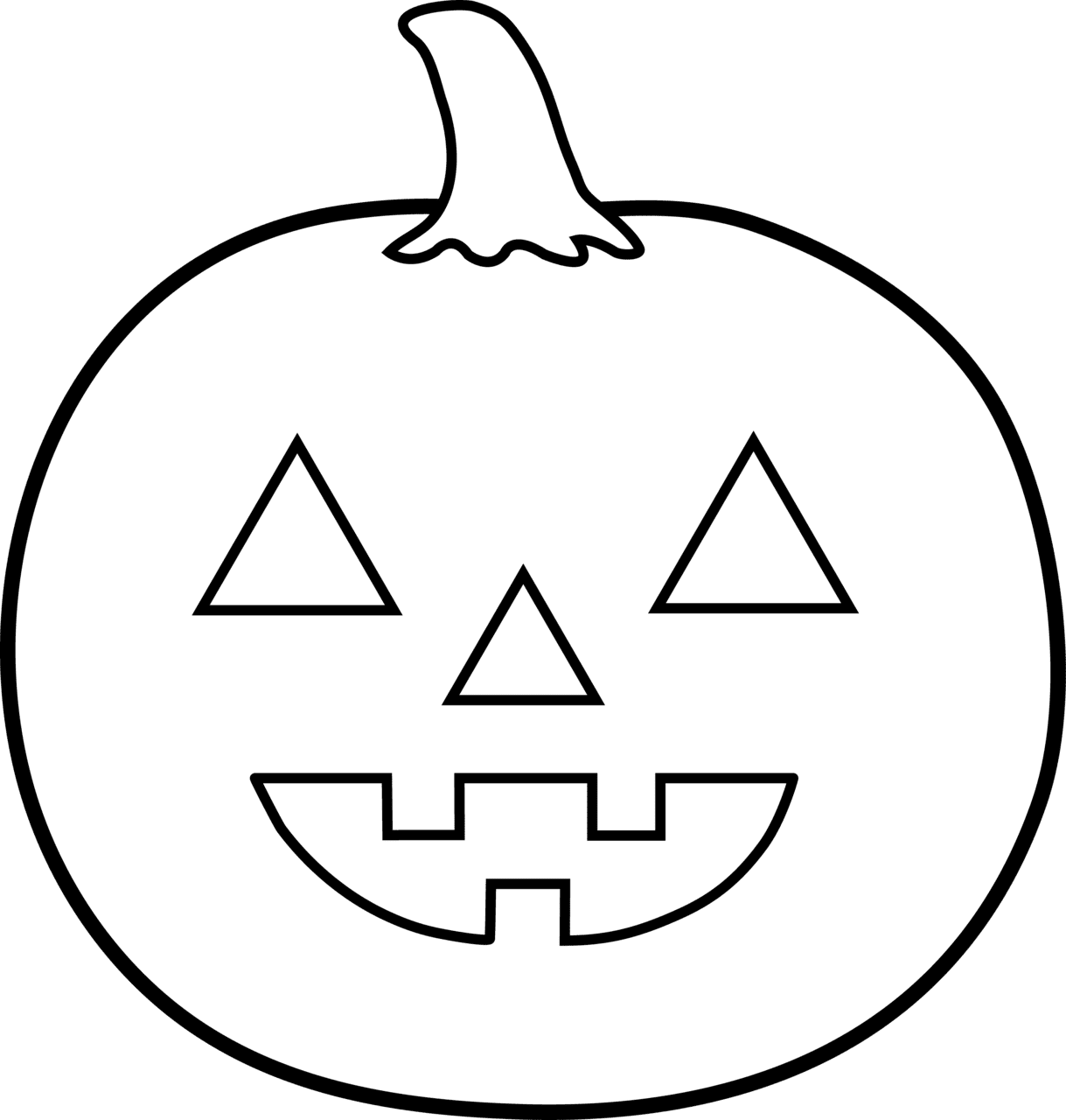 Halloween pumpkin pin page clipart photo