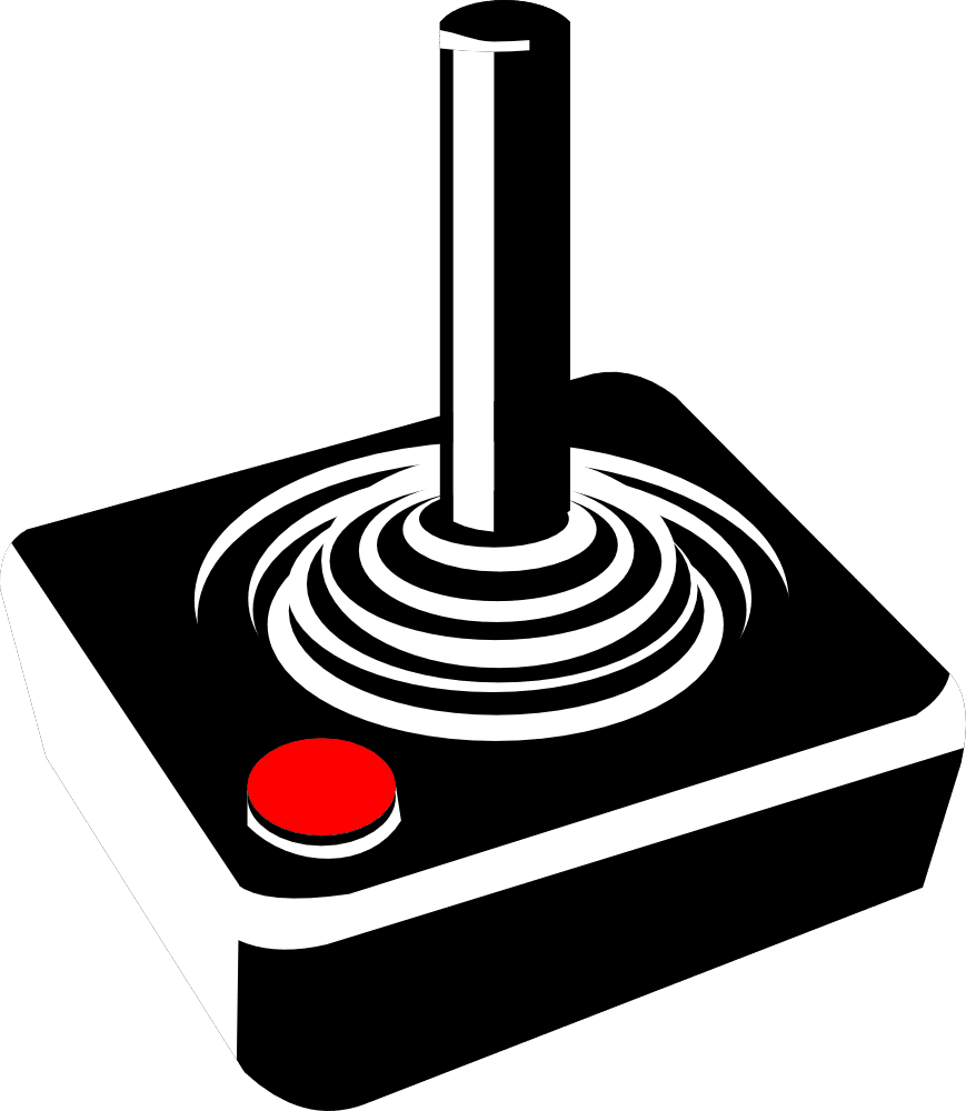 Game linelabels clipart retro joystick photo