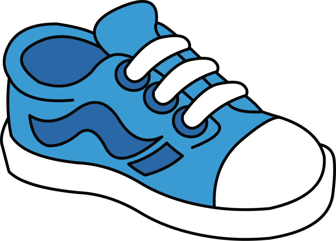 Shoe pin page clipart picture