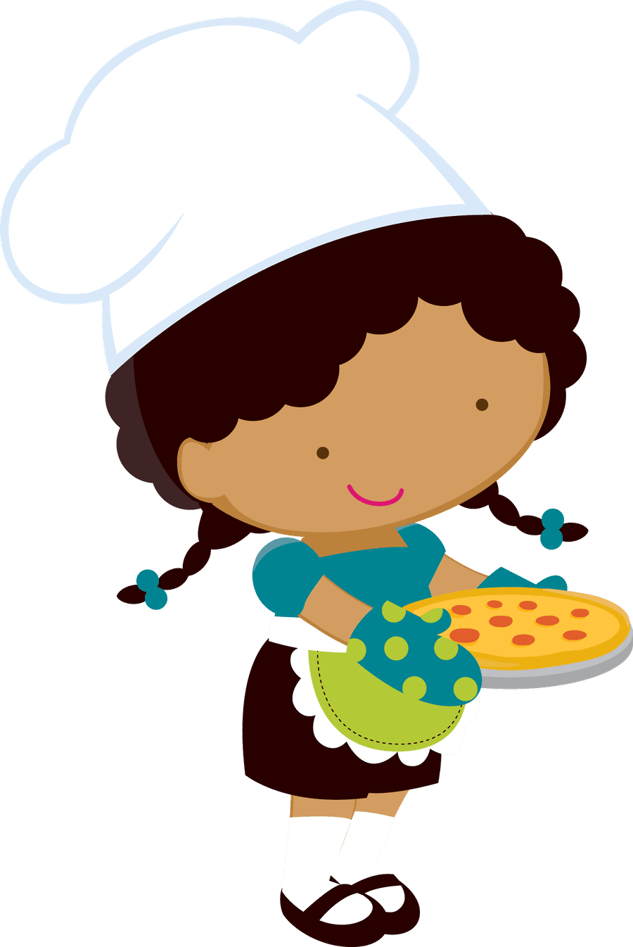 Chef pin page clipart picture