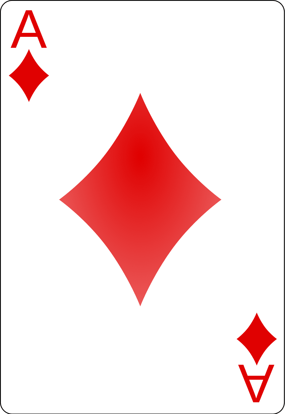 Playing cards pin page clipart logo