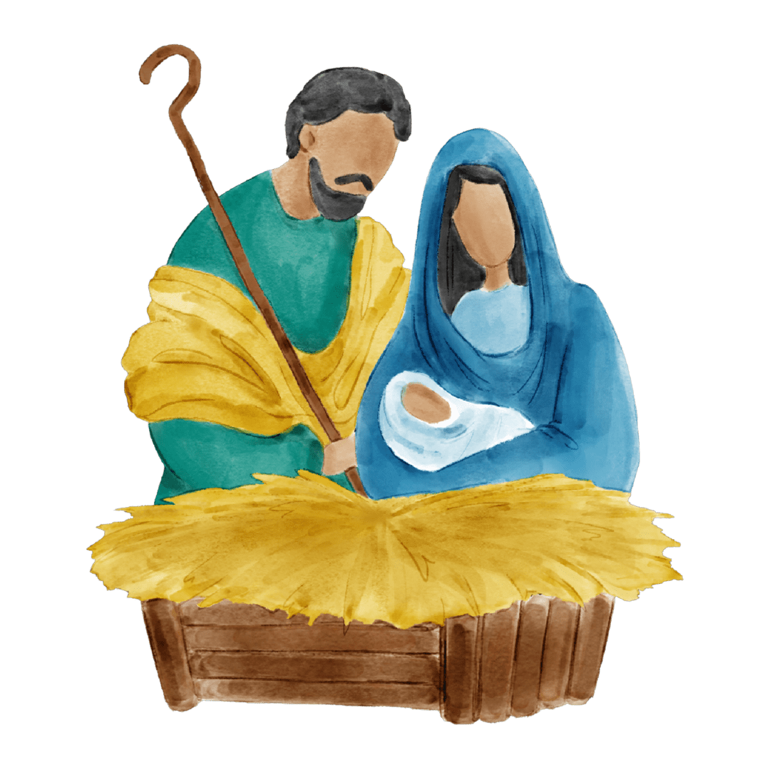 Nativity christmas real love change for all clipart transparent