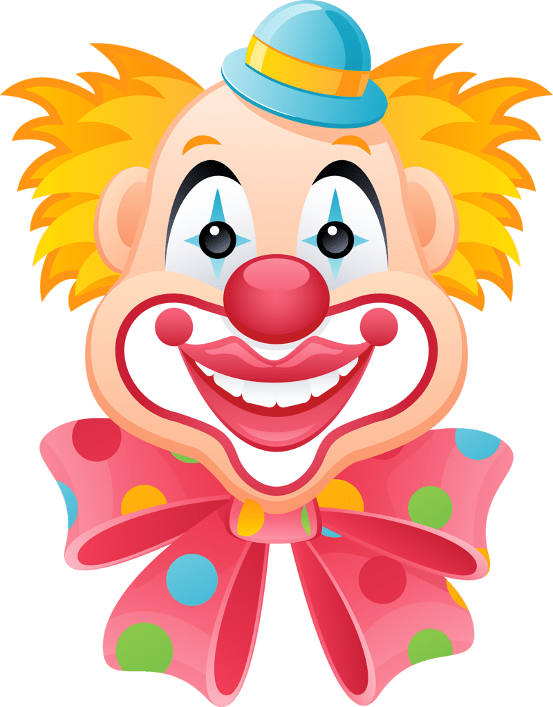 Carnival clown clipart photo