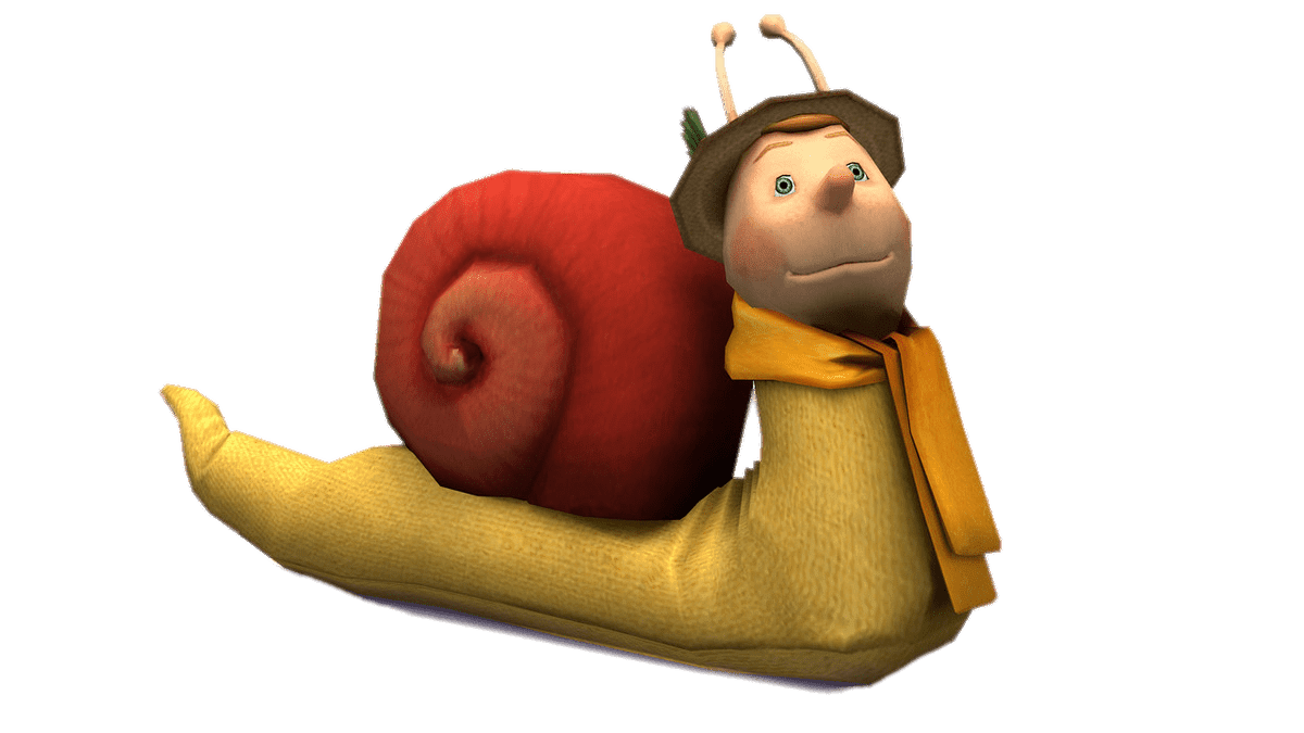 The magic roundabout brian snail stic clipart transparent