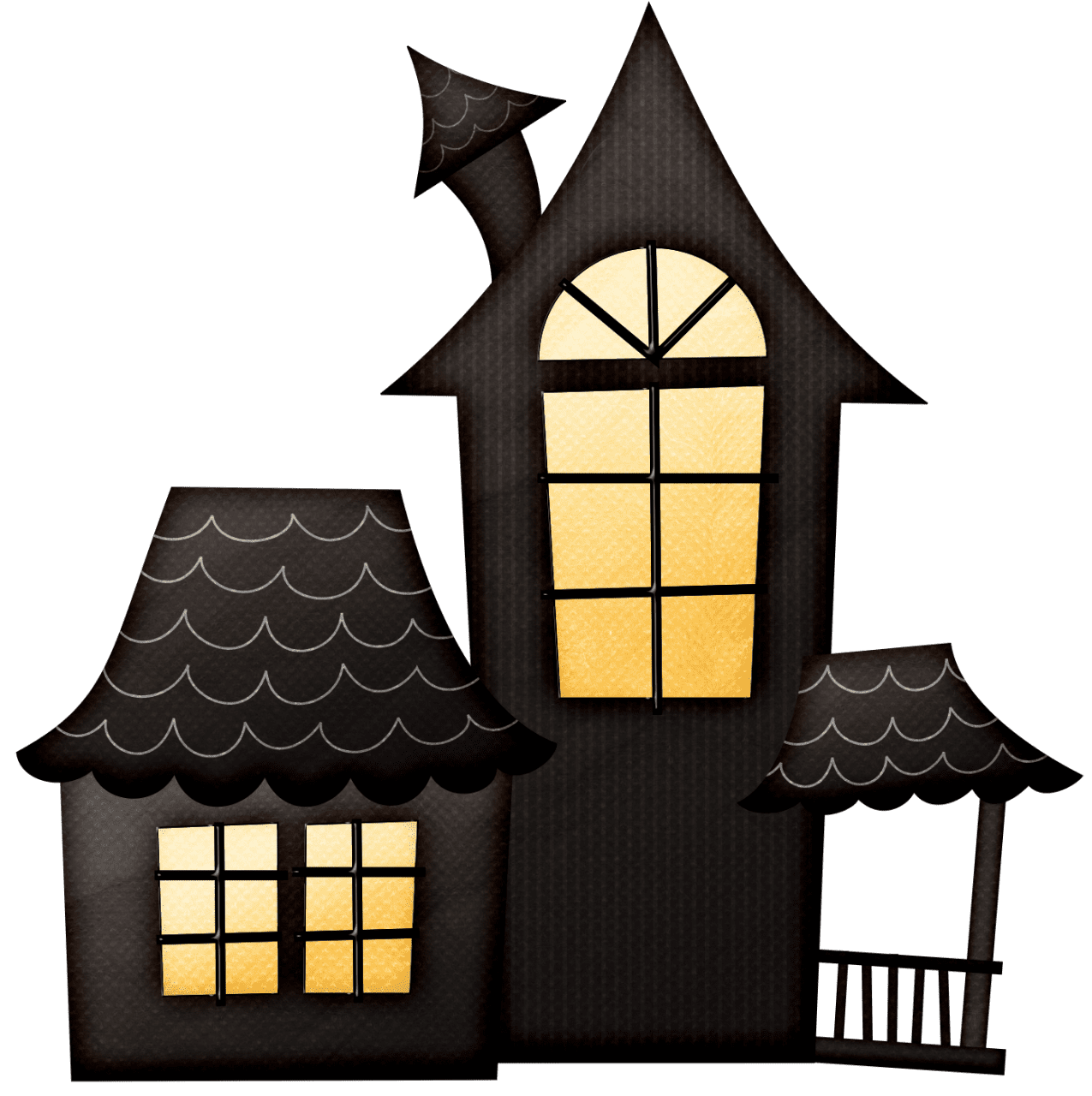 Haunted house boo clipart vector