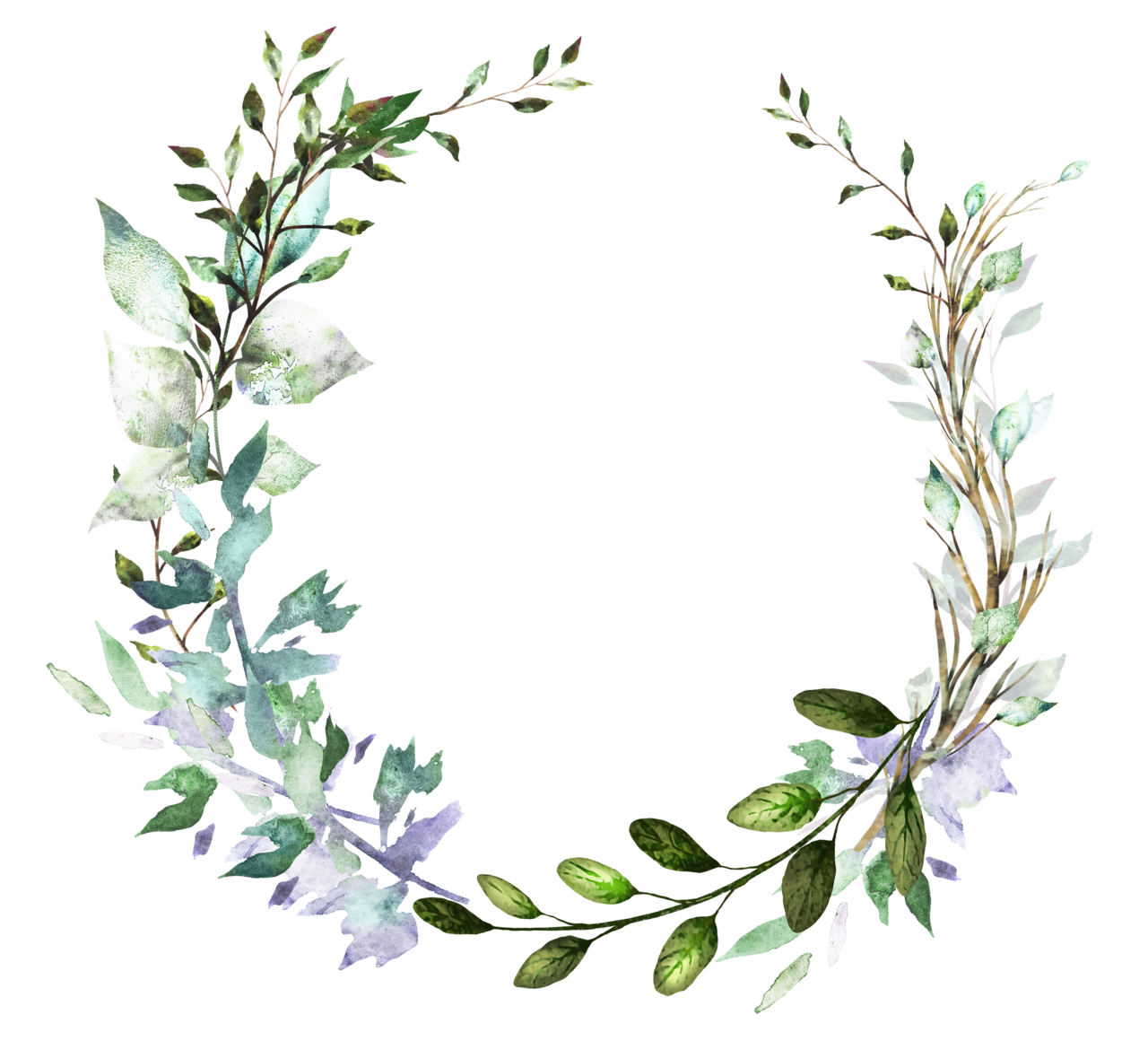 Wreath pin page clipart background