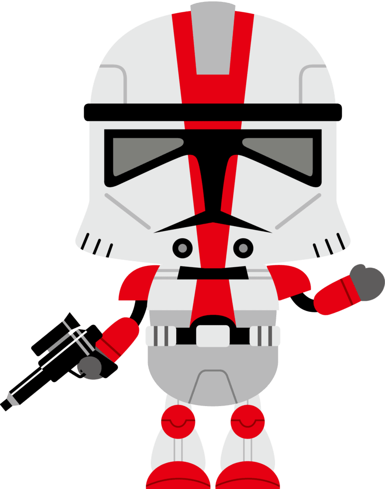 Star wars clone trooper by chrispix deviantart clipart vector