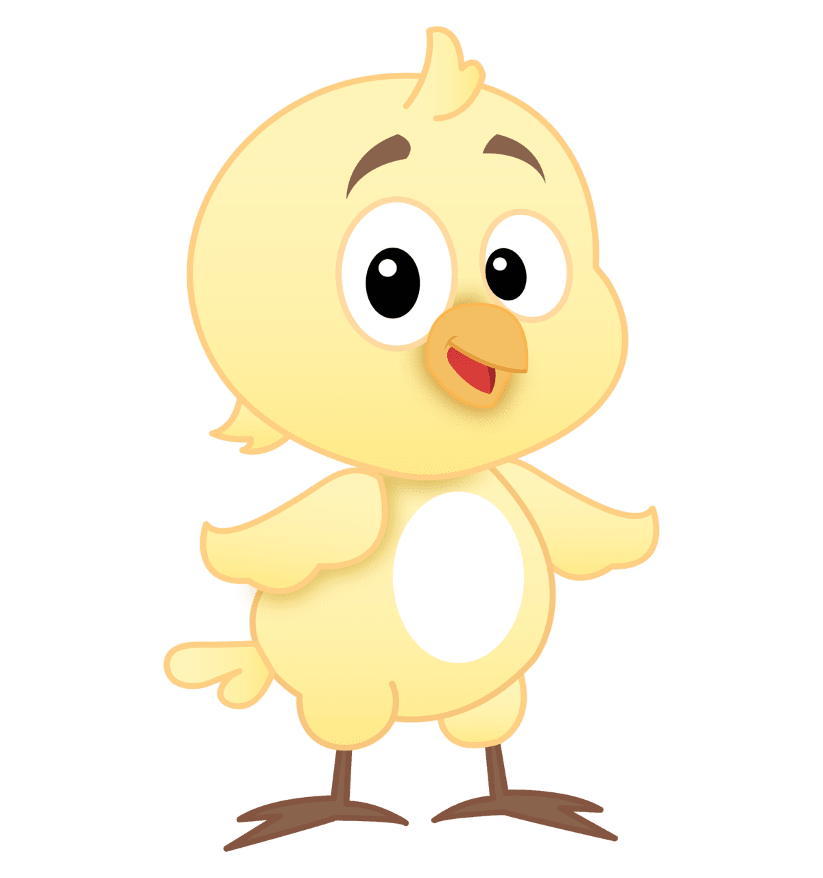 Chick pin page clipart clip art