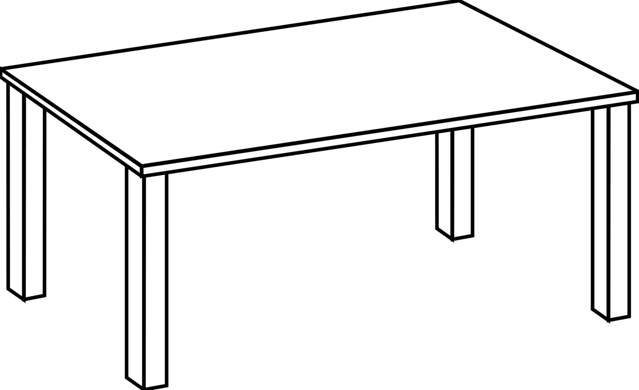 Table pin page clipart free