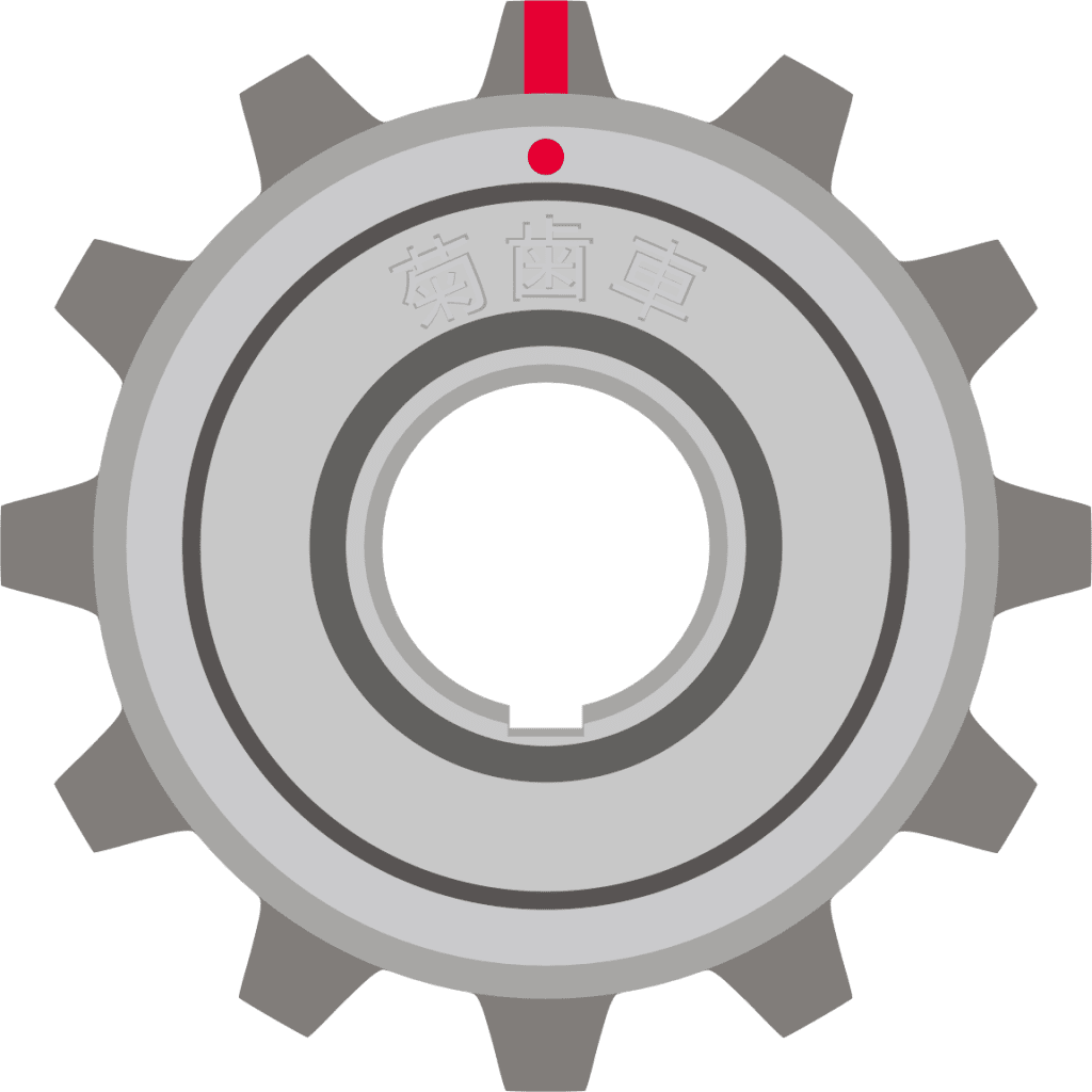 Gear emoji for clipart vector