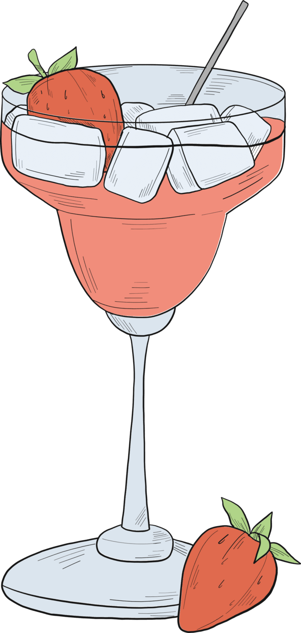 Margarita cocktail vector clipart images 2