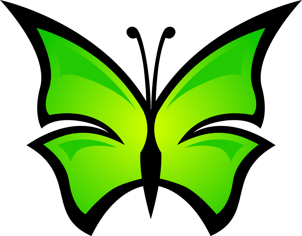 Butter fly clipart image