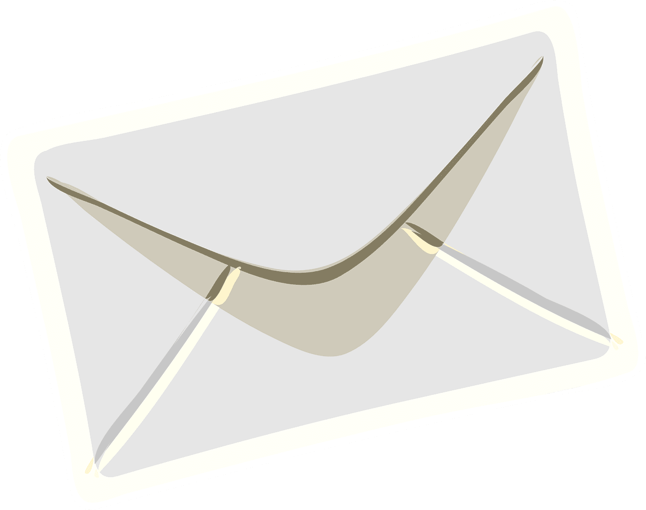 Envelope postage letter vector graphic clipart