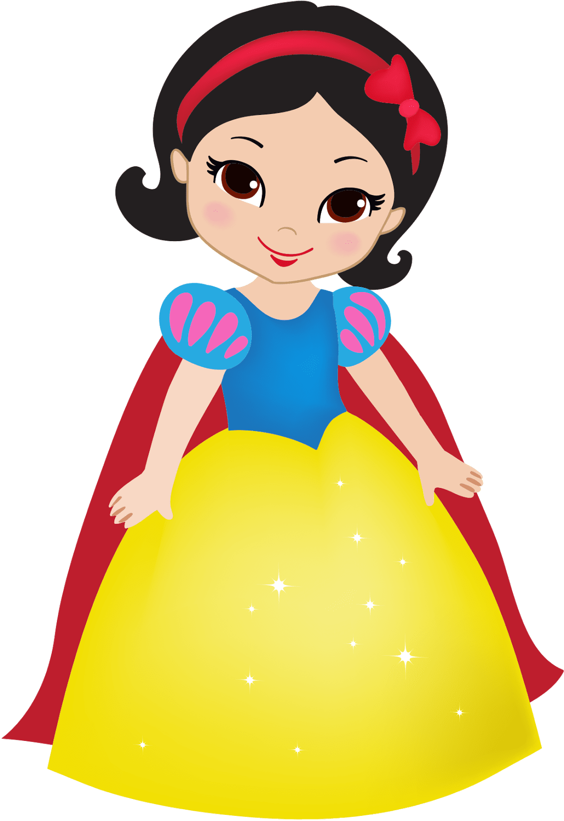 Princess pin page clipart image 3