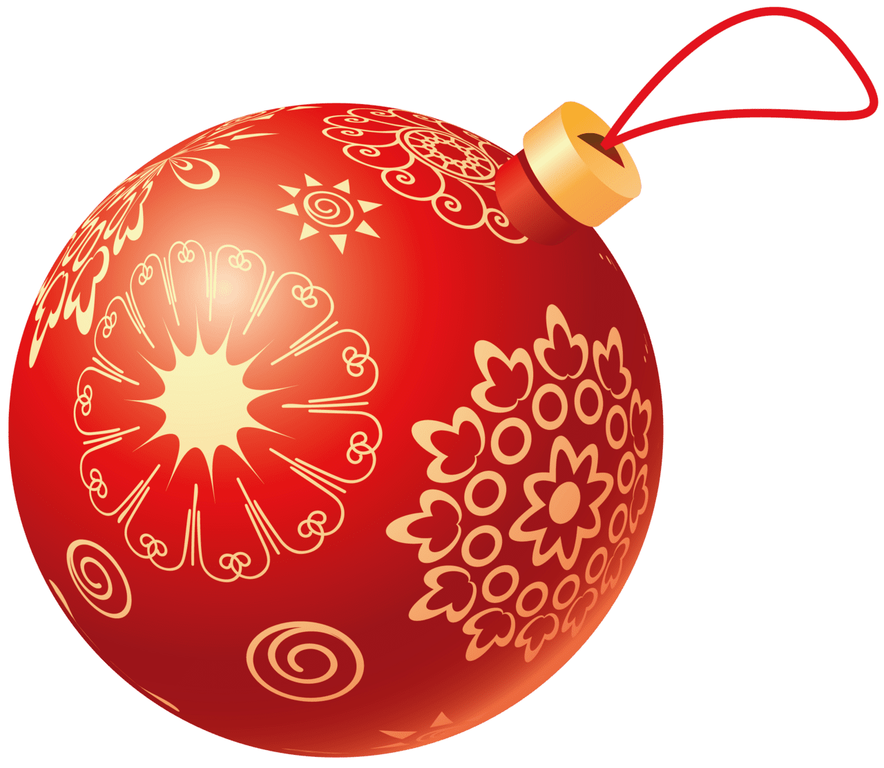 Christmas balls red ball clipart background