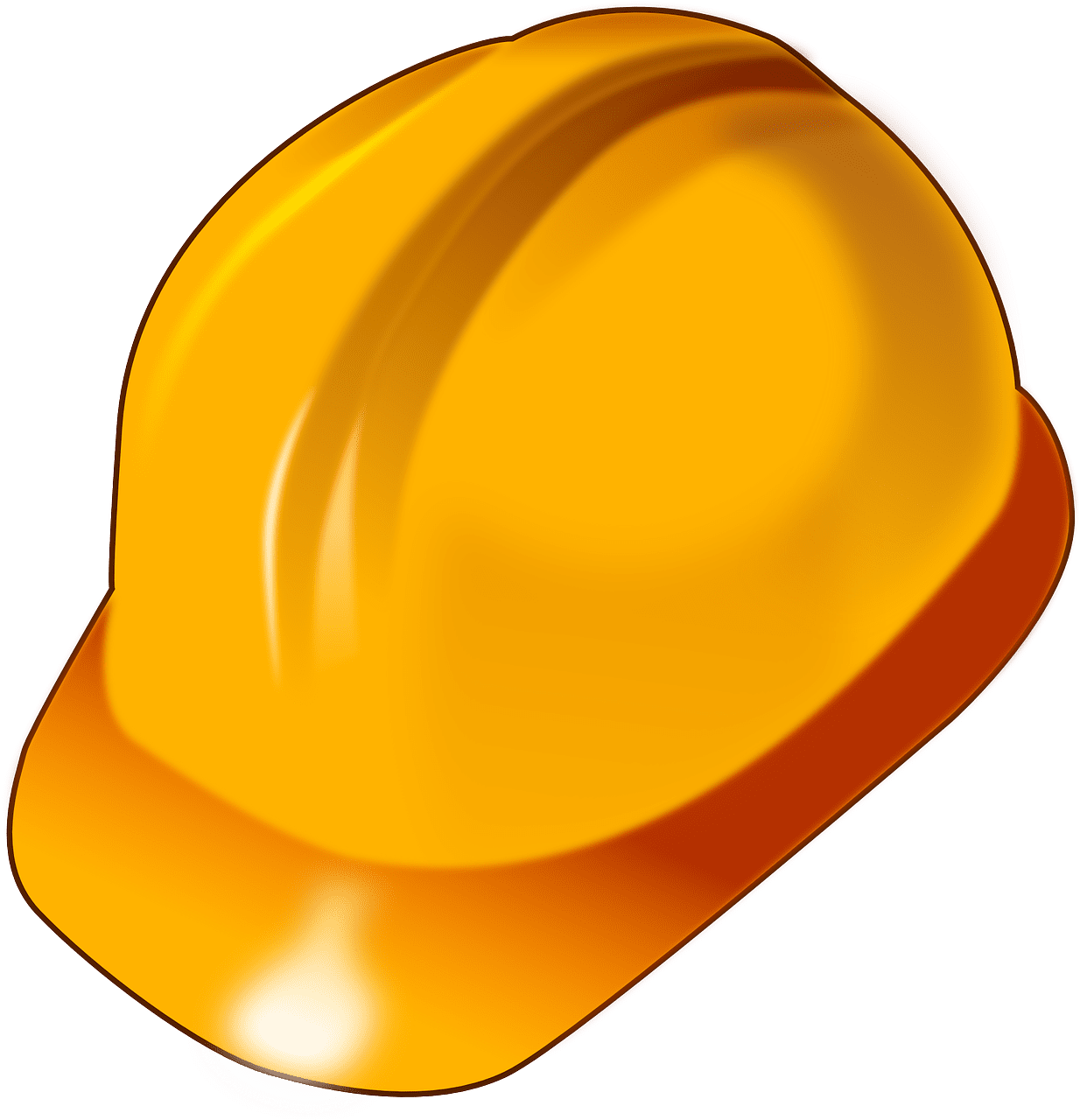 Safety helmet safe vector graphic clipart 2