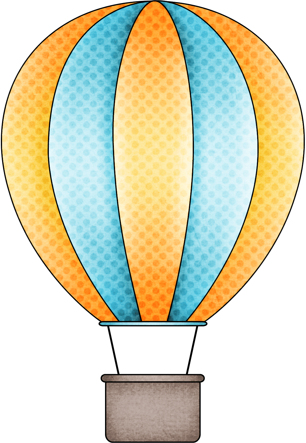 Hot air balloon clipart cosas que vuelan photo